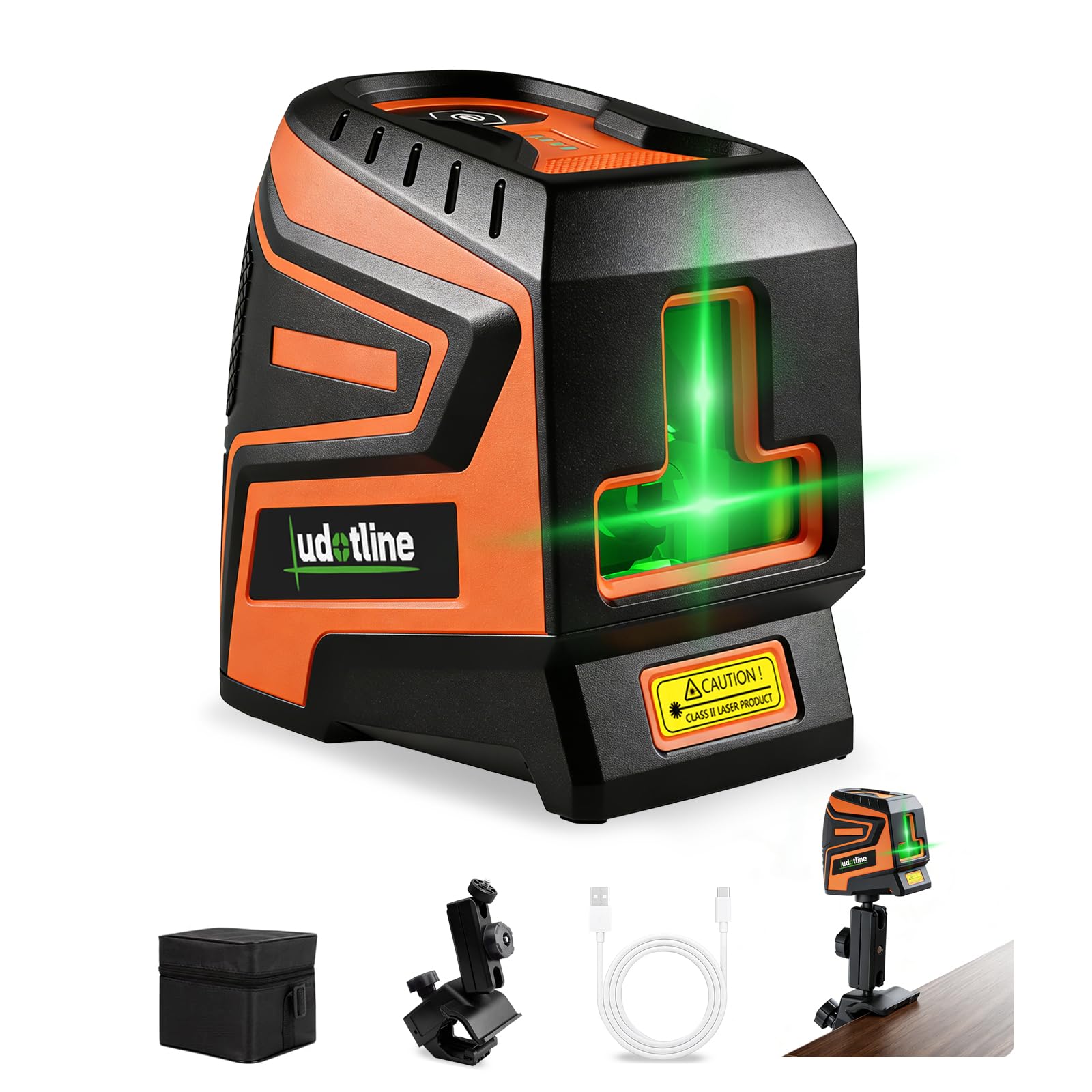 Green Laser Level - Self Leveling & 2 Line -9