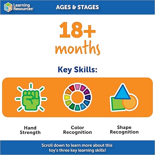 Miniatura 17 de Learning Resources - Juguete sensorial para practicar las habilidades motrices finas Spike The Fine Motor Hedgehog, para niños de más de 18 meses