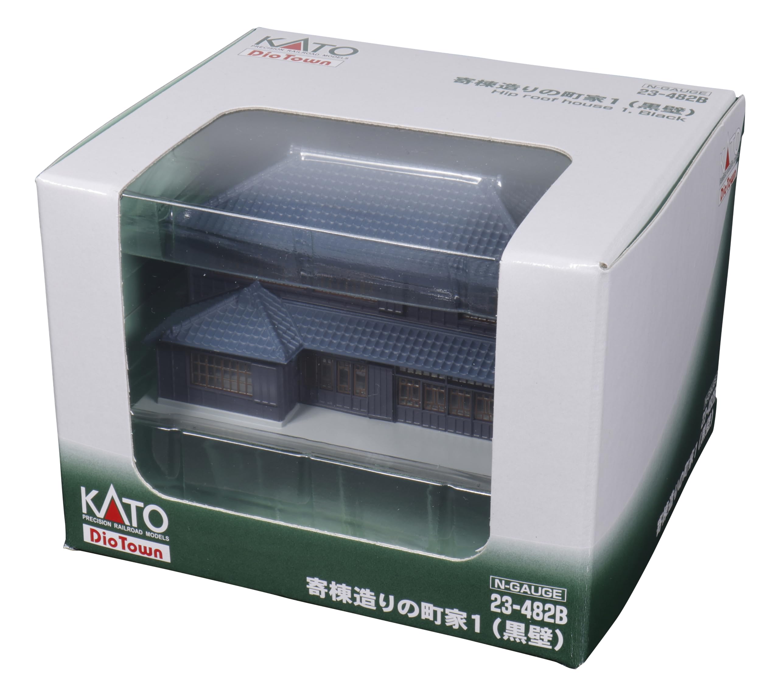 Amazon | カトー (KATO) Nゲージ 寄棟造りの町家1 黒壁 ジオラマ用品