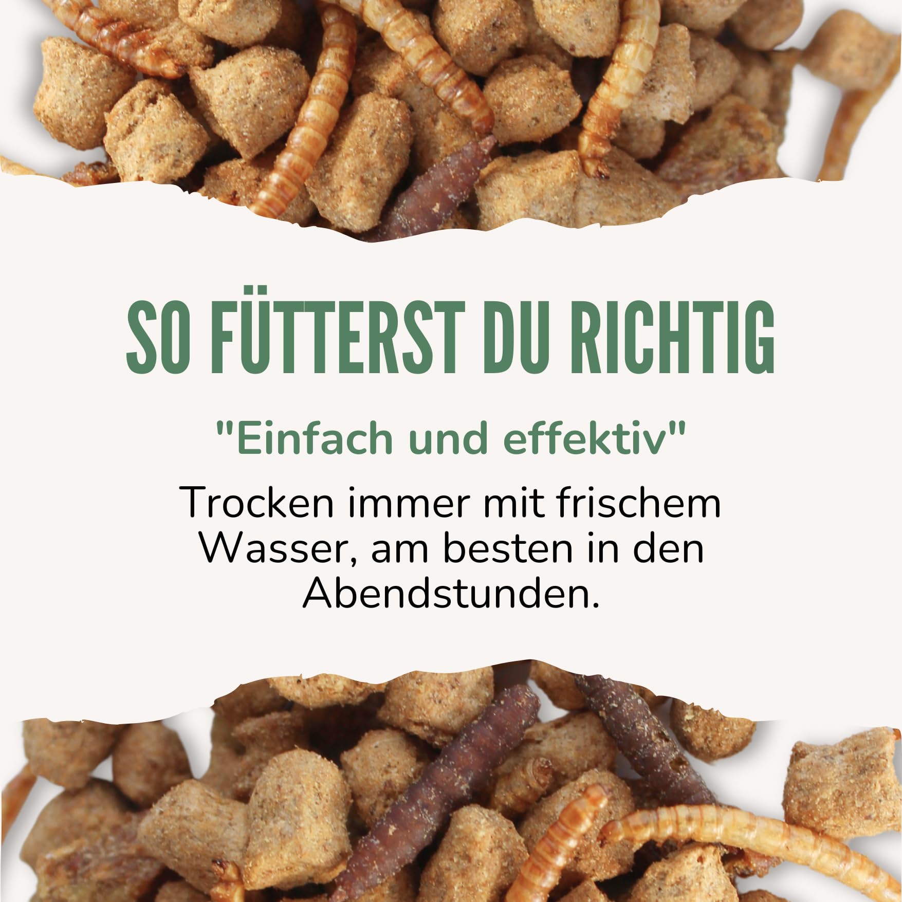 Orni Igelfutter mit Insekten ohne Getreide | 5kg |Alleinfutter für Igel | Artgerecht | getreidefrei | Trockenfutter mit Mehlwürmer Seidenraupen und hohem Fleischanteil