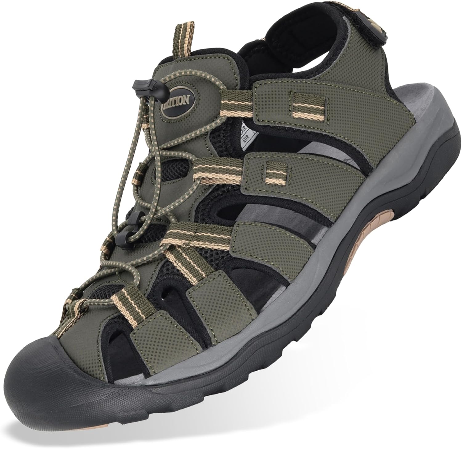 Grition Men’s Trekking Sandals Closed Toe Hiking Uganda Ubuy