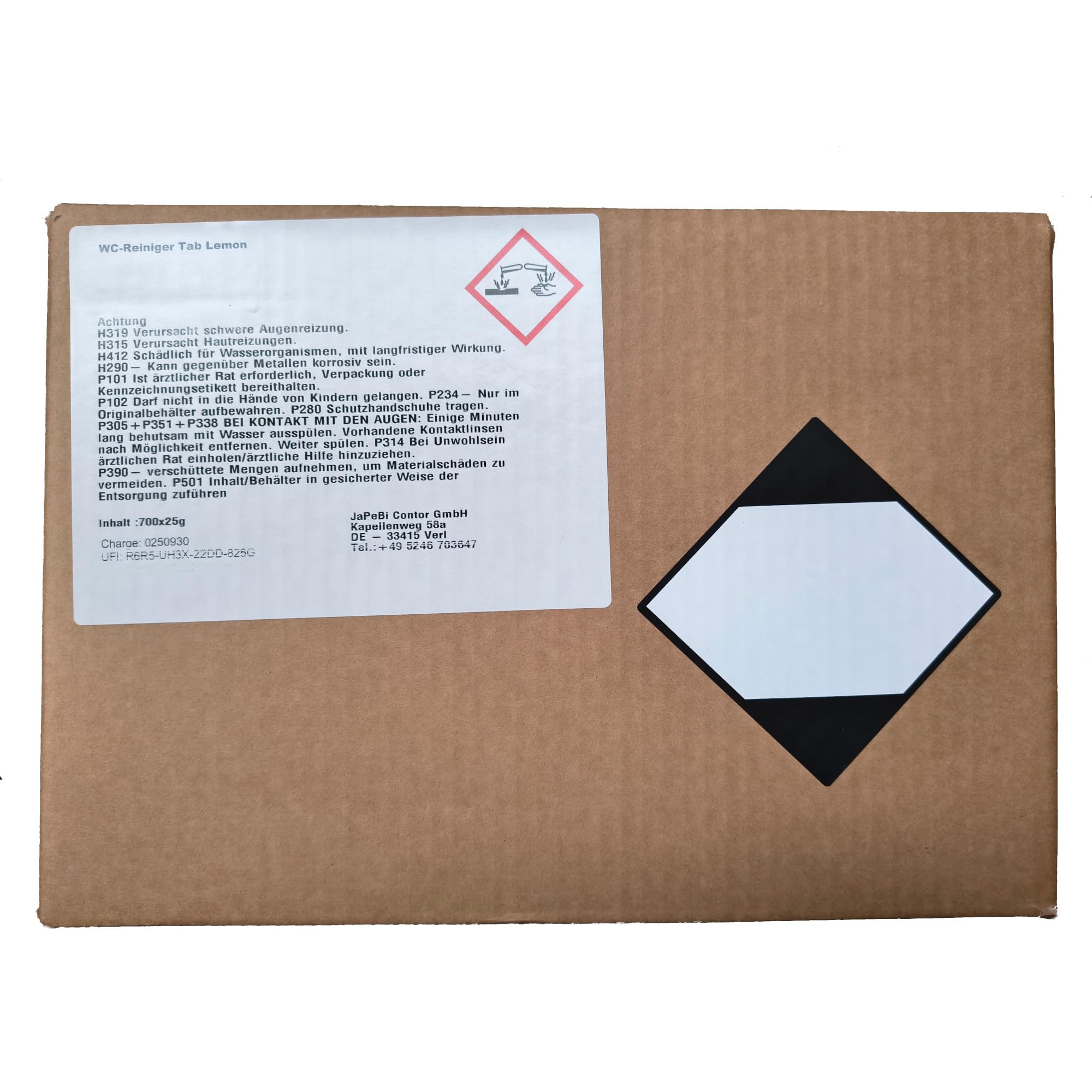 ProCleaner by JaPeBi 700 WC-Reinigungstabletten Reiniger-Tabs Urinsteinlöser, 25g, Lemon