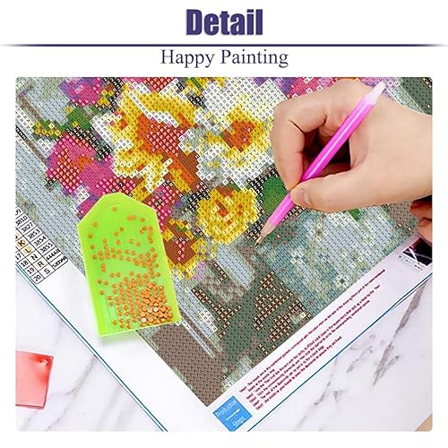 5D Diamond Painting Kits For Adults,Diamond Art With Full Tools Accessories,Diy Full Drill Diamond Dots Rhinestone Diamond Arts Kits For Home Wall Decor Gifts 12X16Inch #TOP5