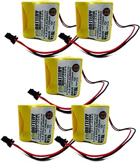 5pc Litonia ELB-B002 Battery Emergency Light 3.6v 2.2Ah NiCD ELBB002