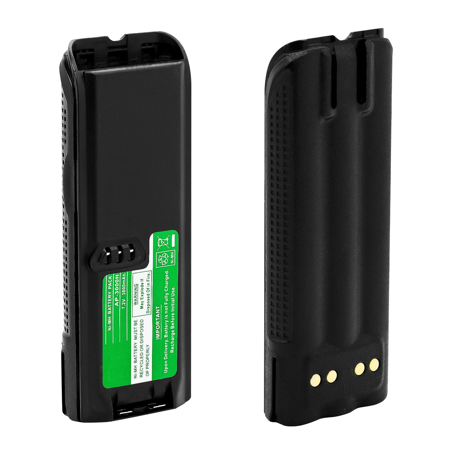 Vhbw Batteria Compatibile Per Motorola MX1000, MX2000, MX3000, MX3010, MX3013, T2000 – 2700mAh, 7,5V, NiMH