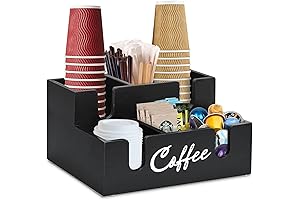 Durable Coffee Cup Organizer for Countertop
