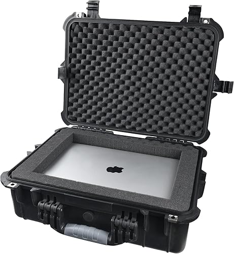 Miniatura 9 de MEIJIA Funda protectora impermeable IP67 portátil para todo tipo de clima, funda rígida para cámara con espuma personalizable, protección perfecta