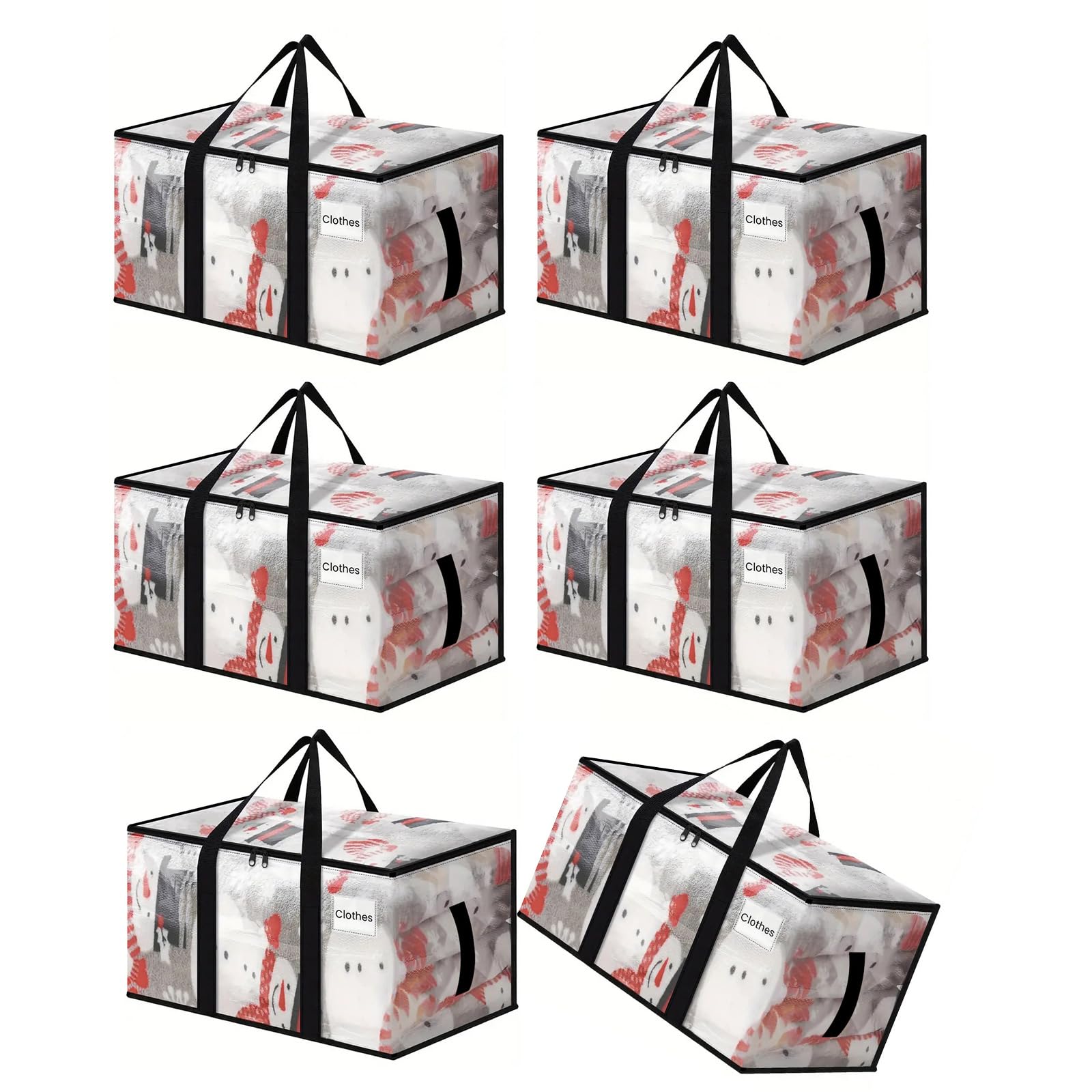 Ljhnba B Capacity Waterproof Dustproof Storage Solution For Homes And Travel Organization Portable Design Featuring Multiple Carrying Option Storage Ag
