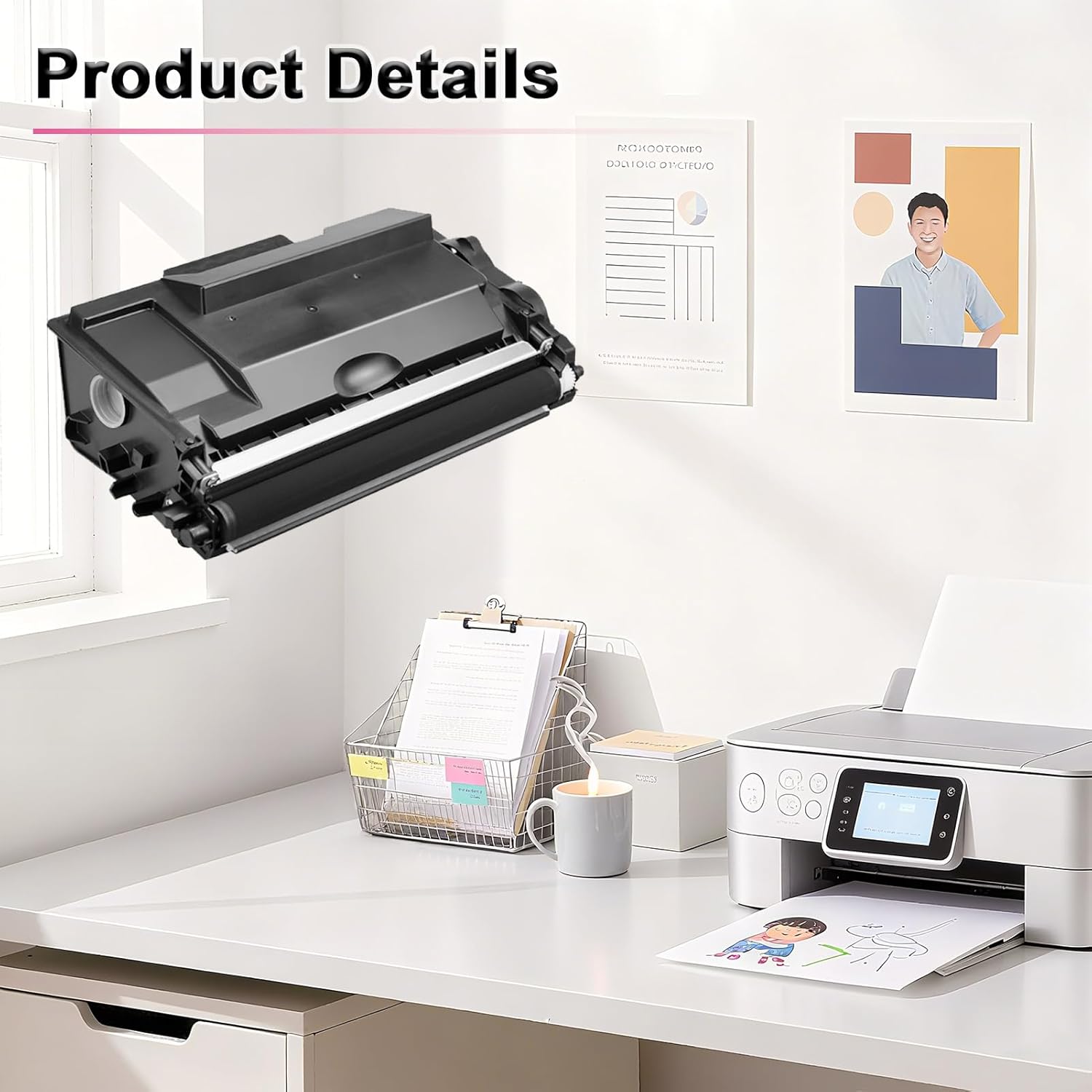 TNE90 Toner Cartridge Compatible Replacement for Brother HL-EX415DW MFC-EX915dw Printers, High Yield 25,000 Pages 1Pack