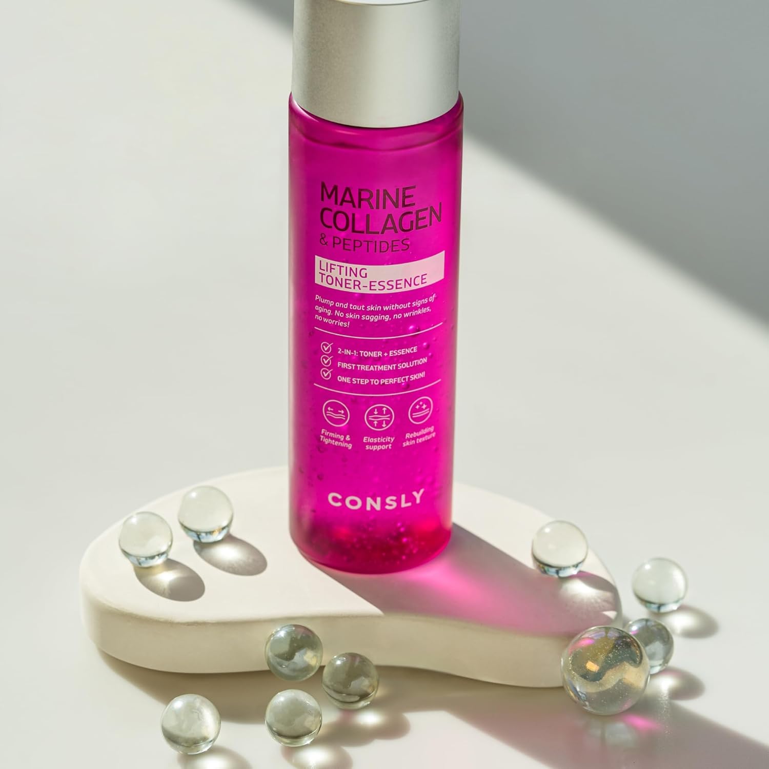 Marine Collagen Toner-Essence | 2-in-1 Hydrating & Revitalizing Face Toner + Essence | Lightweight Moisture & Skin Comfort | Korean Skincare for All Skin Types | 200ml / 6.76 fl oz - Image 7