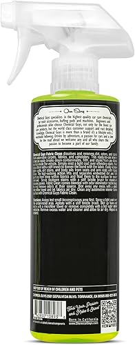 Miniatura 12 de Chemical Guys CWS21916 Fabric Clean - Limpiador de espuma cítrica en aerosol para alfombra y tapicería (autos, asientos y tapetes), seguro para