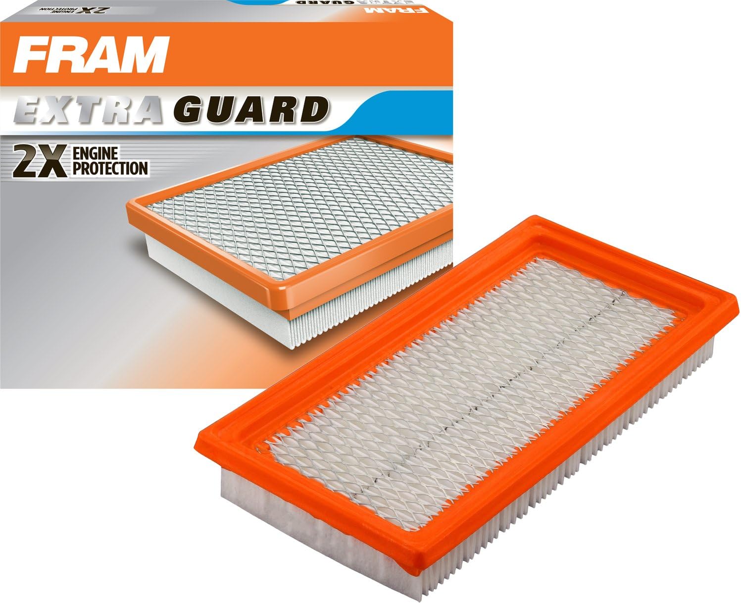FRAM Extra Guard CA11215 Replacement Engine Air Filter for Select Nissan (1.6L) Models, Provides Up to 12 Months or 12,000 Miles Filter Protection