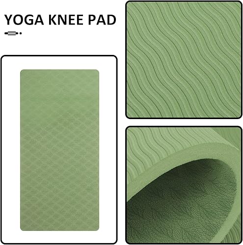 Miniatura 7 de BESPORTBLE Esterilla de yoga rodillera gruesa acolchada para equilibrio, alfombrillas de entrenamiento multifunción almohadilla de apoyo suministro