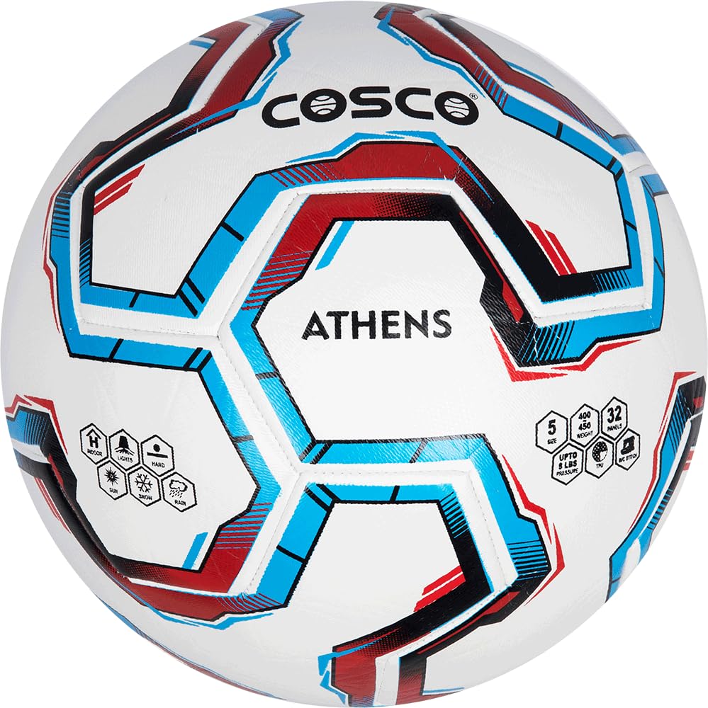 Cosco Athens PU Football Size 5 Multicolor (B0CB3Y5TZZ) Amazon Price History, Amazon Price Tracker