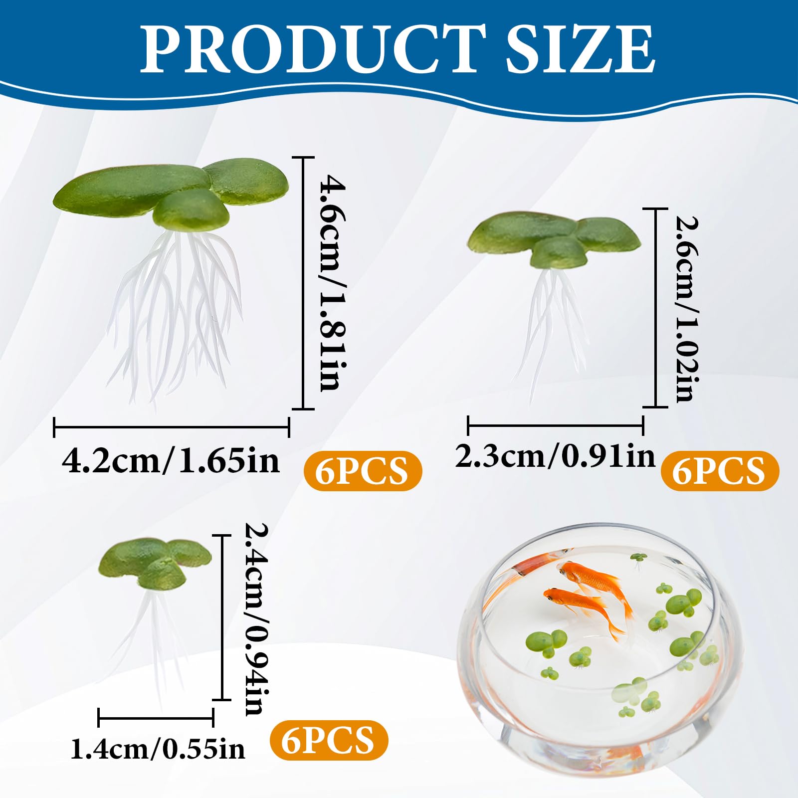 1 lot de 1 canard artificiel qui bouge en plastique pour aquarium - Plantes flottantes - Mini canard - Plantes pour aquarium à poissons