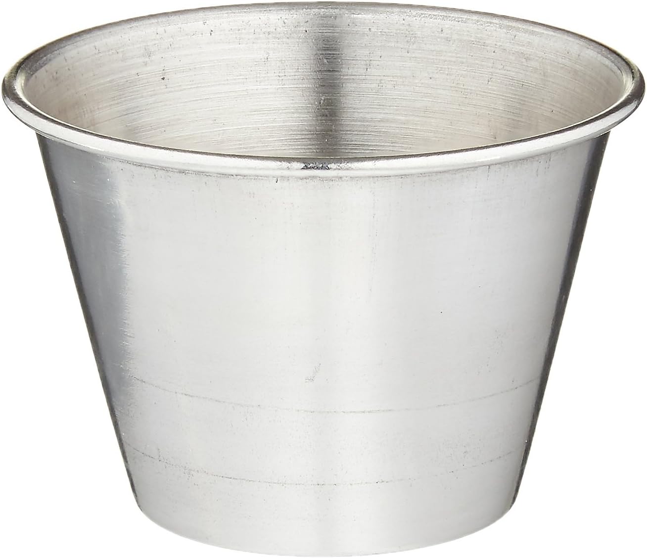2-1/2 oz Individual Condiment Sauce Cups & Dish Scraper Stainless Steel Sauce Cup 24 Pcs (2 Dozen), , Silver