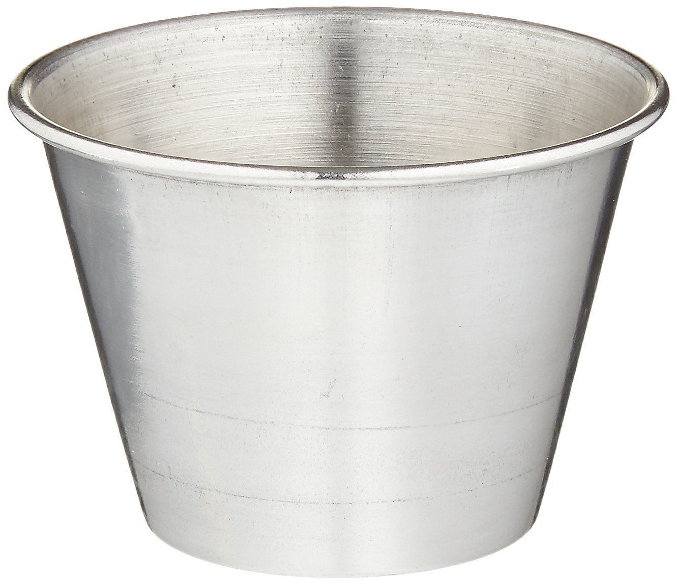2-1/2 oz Individual Condiment Sauce Cups & Dish Scraper Stainless Steel Sauce Cup 24 Pcs (2 Dozen), , Silver