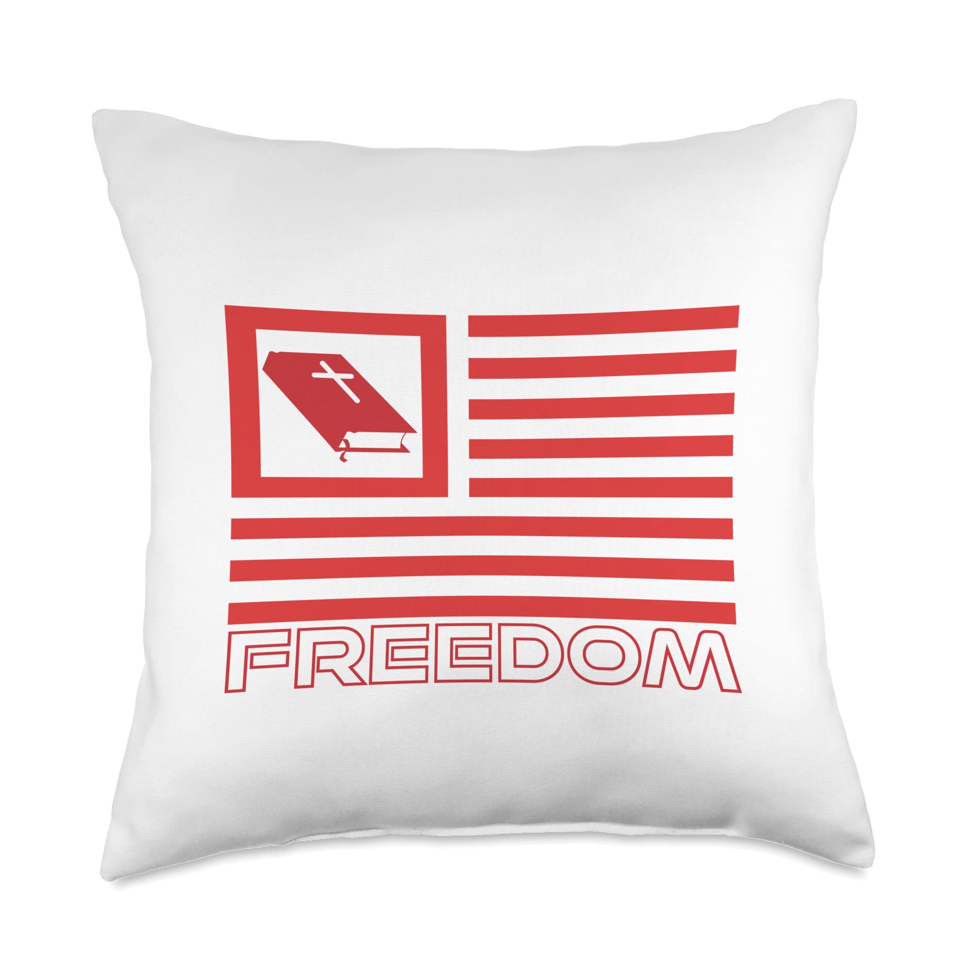 Amazon.com: Pastor Appreciation Gifts & T-Shirt Co. Christian Holy Bible Youth  Pastor Appreciation Gift Freedom Throw Pillow, 18x18, Multicolor : Home &  Kitchen