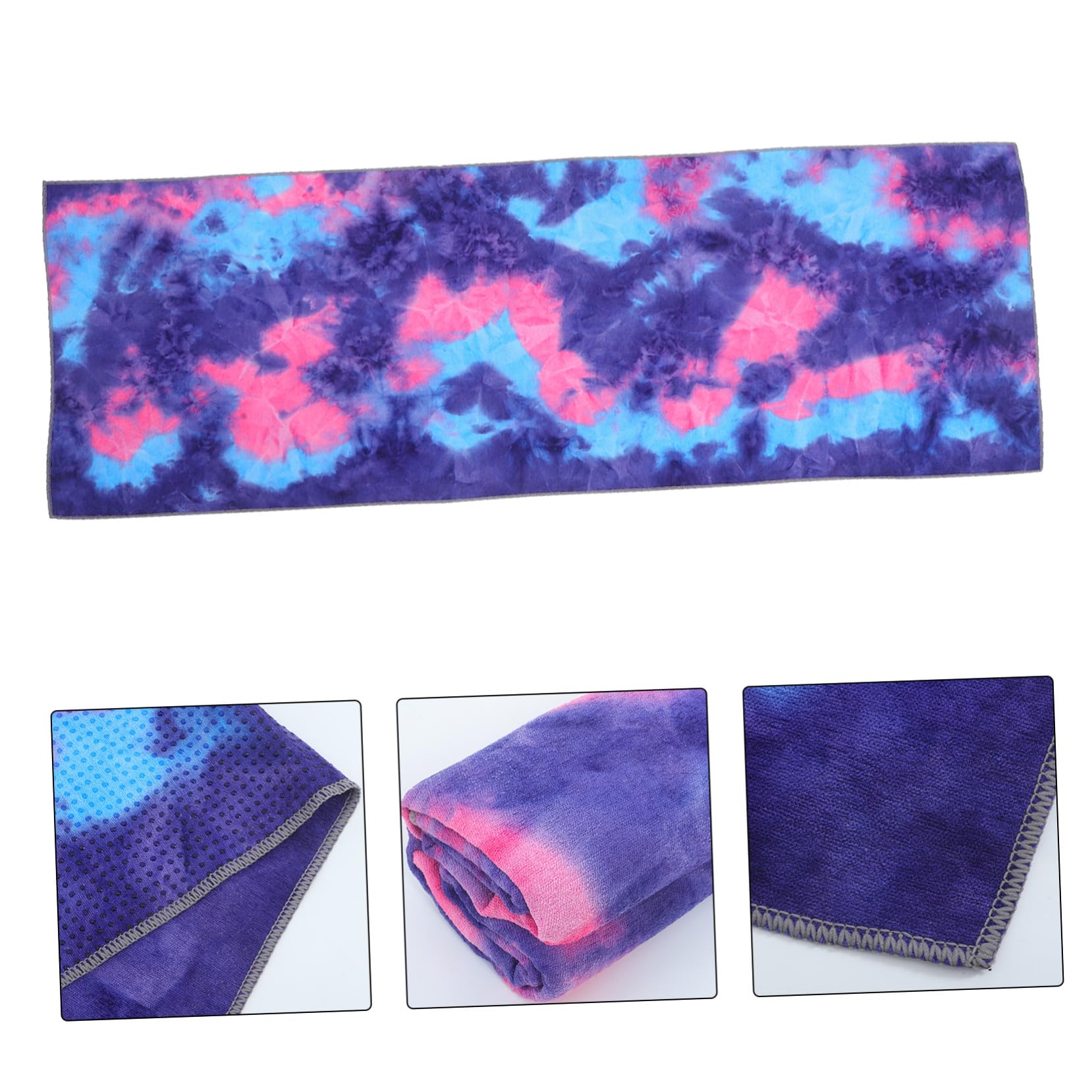 Colchoneta de Yoga Plegable y Gruesa de Fibra Superfina, Protector Cómodo y Estilizado para Adultos y Mayores en Ejercicios de Fitness