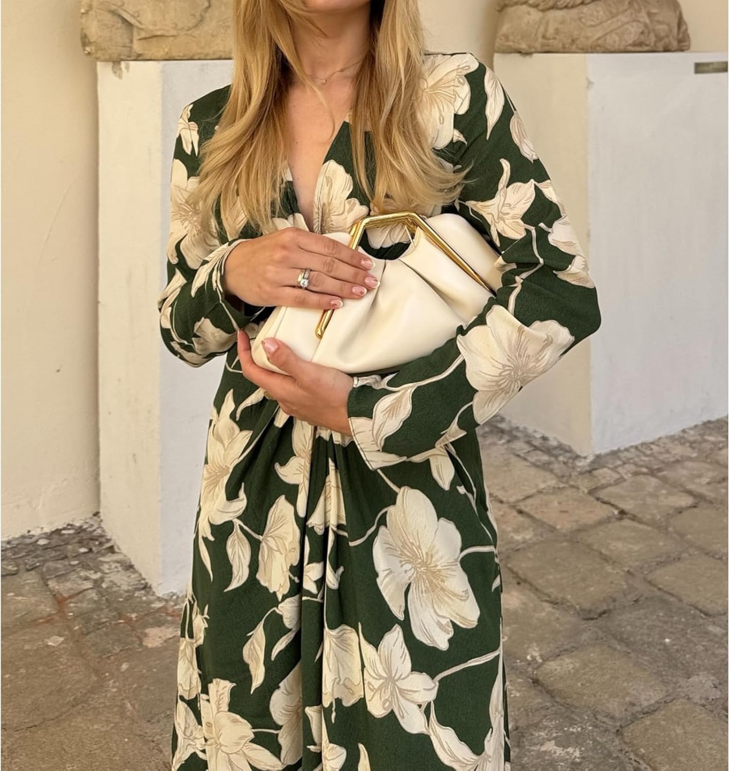 JW PEI Women's Lila Metal Frame Clutch - Image 2