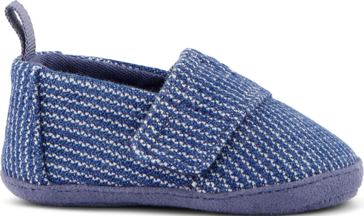 TOMS Alpargata Infant Crib Shoes for Comfortable First Steps with Soft Foam Cushioning and Secure Hook & Loop Closure