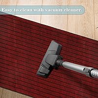 Vista 5 de Alfombra de pasillo de 2 pies x 6 pies, alfombra de utilidad AYOHA de 2'-82' para pasillo de entrada, pasillos, balcón, garajes, alfombras