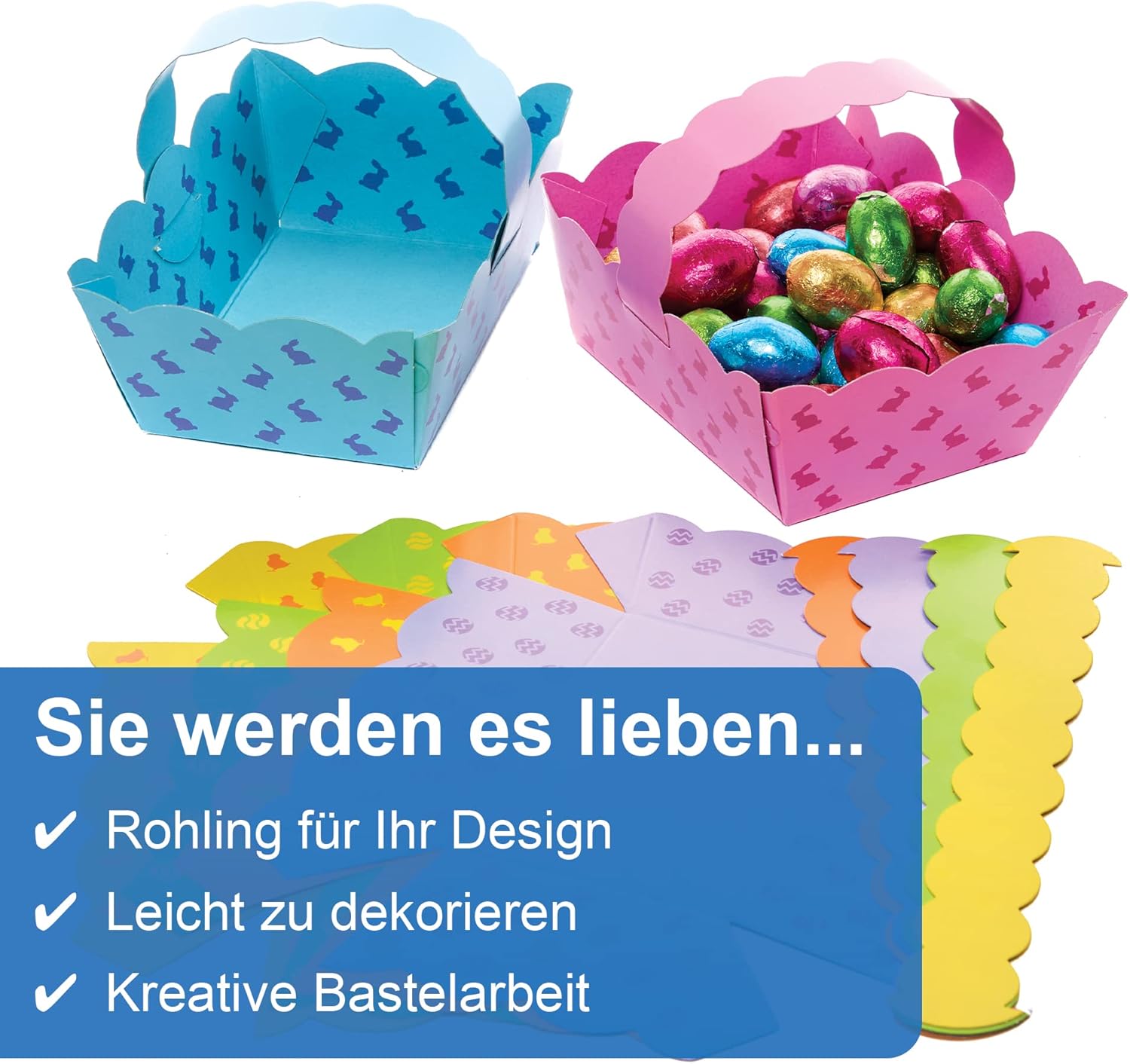 Húsvéti kosarak használat közben