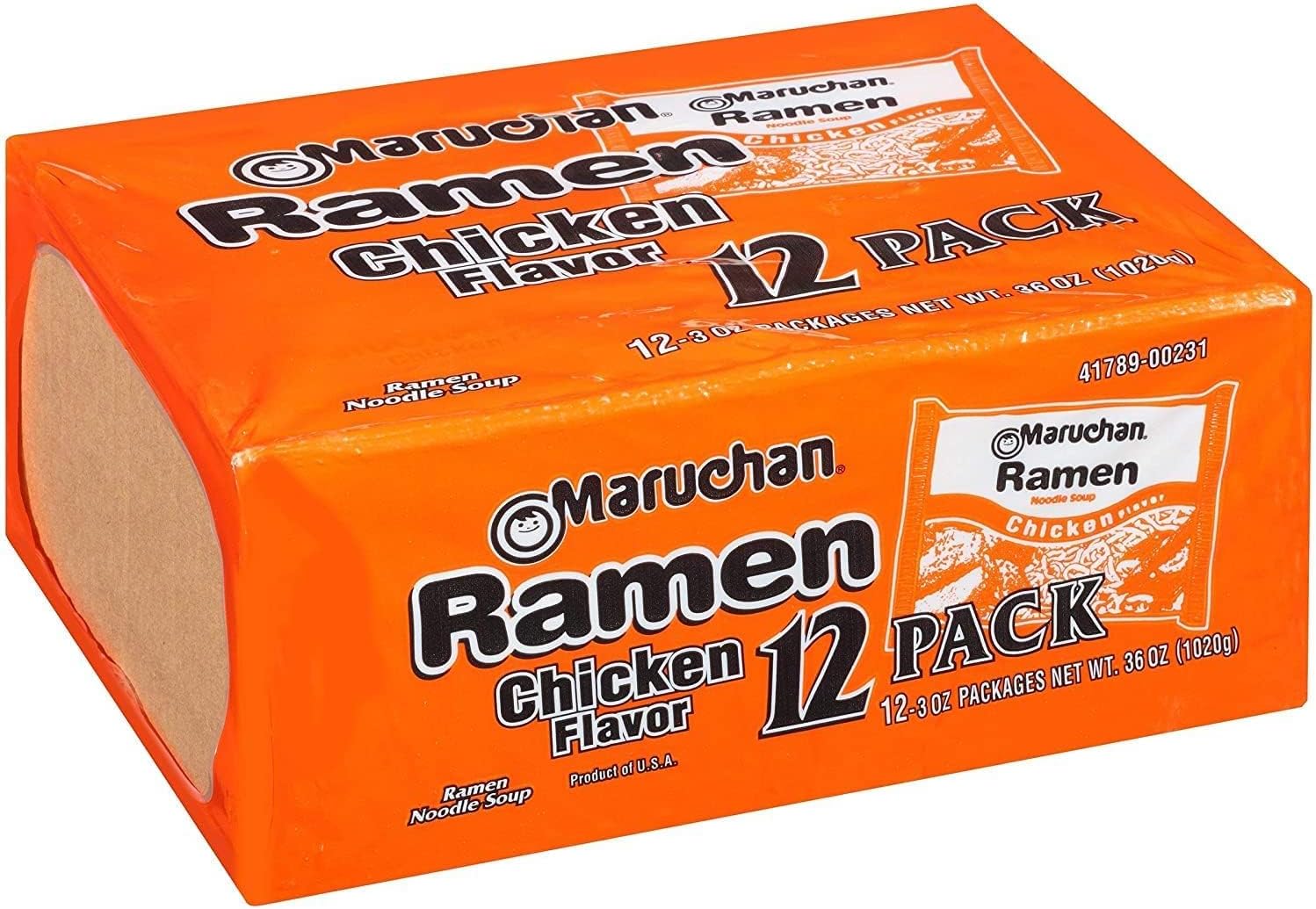 MaruchanRamen Chicken Flavor Noddle Soup 12 Pack (1) - SET OF 2