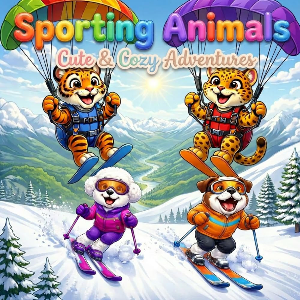 Sporting Animals: Cute & Cozy Adventures