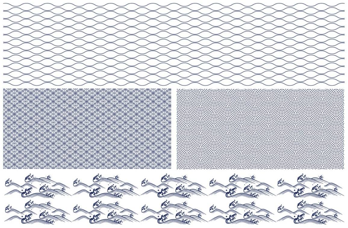 Amazon.co.jp: ポーセラーツ 転写紙【白磁用・セット割】4種の