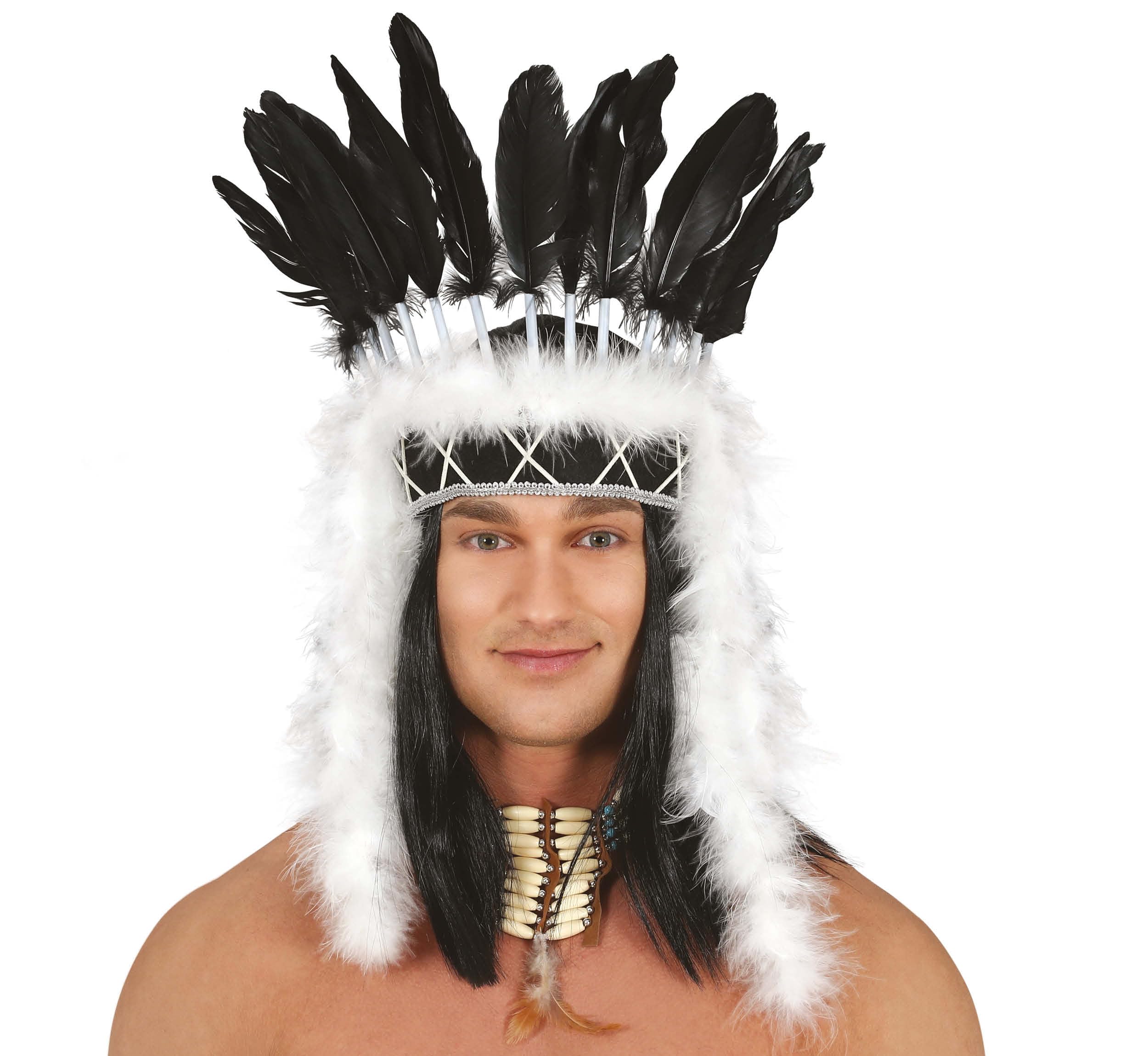 FIESTAS GUIRCA Mayan Indian Plume