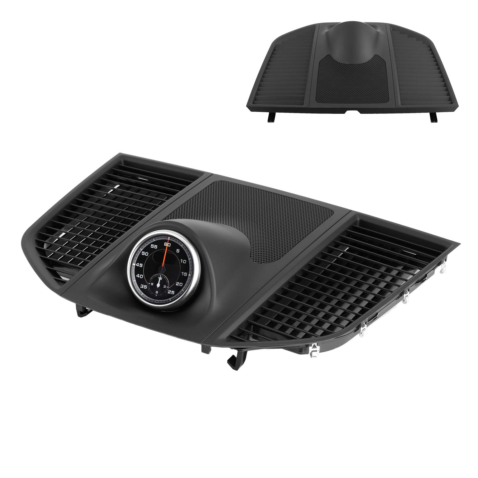 Coperchio Superiore Pannello Strumenti Adatto per 2017‑2020, Cronometro Coperchio Superiore Pannello Strumenti Cruscotto Auto (cronometro nero)