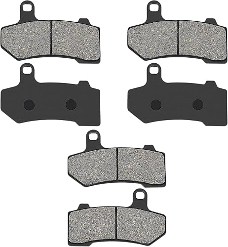 Pastillas de freno delanteras y traseras de repuesto para HARLEY Road Glide 2008-2021/Street Glide 2008-2022/Road King 2008-2021/Ultra Classic