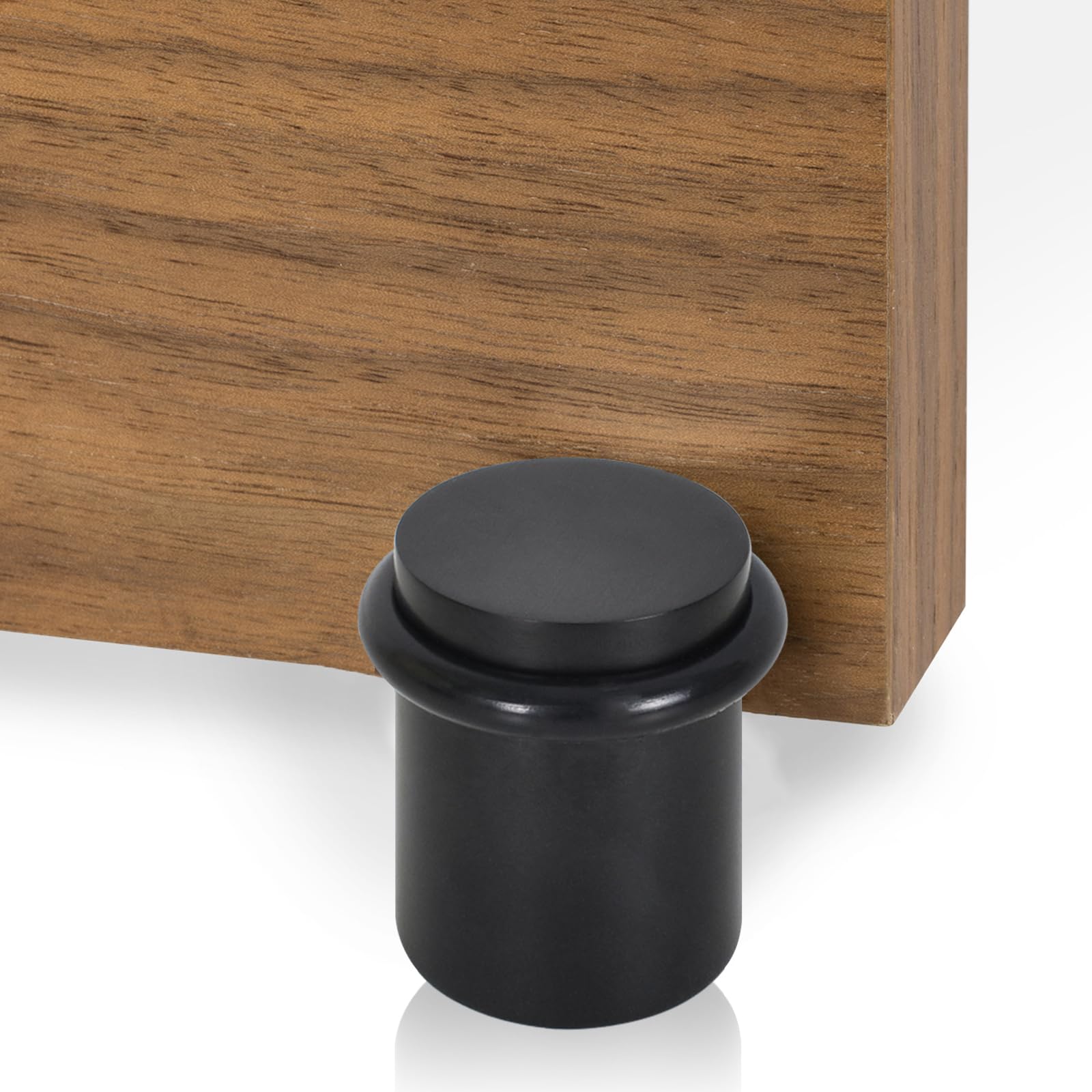 Cale Porte Fonte STCRERAG 6 PCS Butée De Porte Murale En Caoutchouc Avec 6 Vis, Arret De Porte Sol Patte De Collet