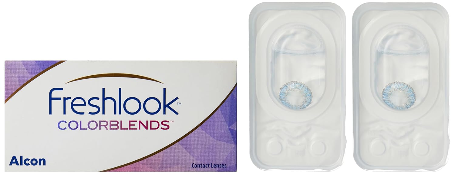 Buy ALCON Freshlook Colorblends Contact Lens With Lens Case&Solution-2 ...