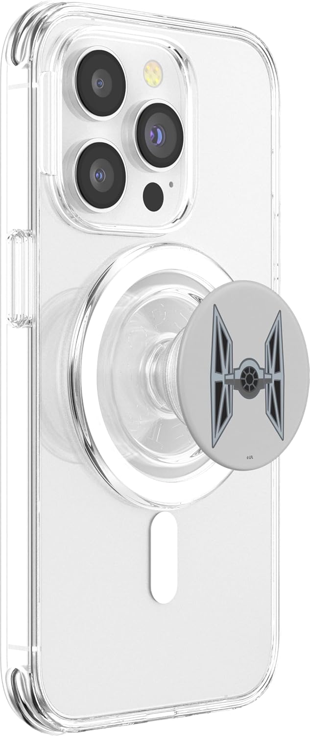Star Wars TIE Fighter Flattened Art PopSockets MagSafe PopGrip for iPhone