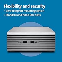 Vista 4 de Kensington SD5780T Thunderbolt 4 Estación de acoplamiento dual 4K con entrega de energía de hasta 100 W y lector de tarjetas SD, puertos HDMI