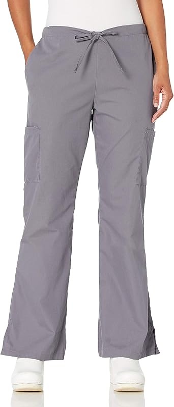 Amazon.com: Fashion Seal Healthcare Ldy Pewter Simply Soft Flare - Pantalón  cargo para mujer : Ropa, Zapatos y Joyería