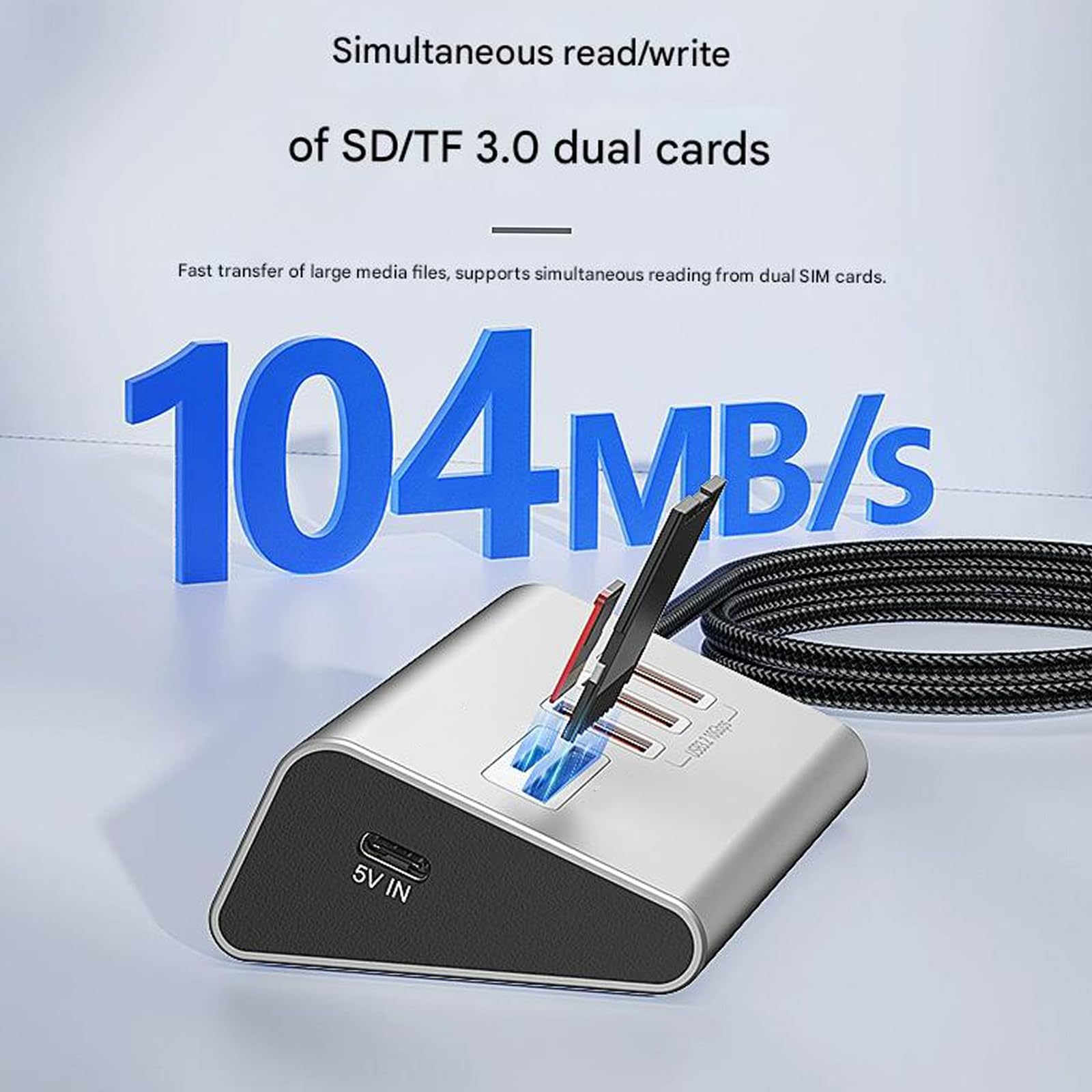 Adattatore di alluminio delle interfacce multiple dei hub 10Gbps di