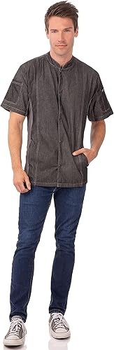 Miniatura 2 de Chef Works Abrigo de Chef Ejecutivo Tribeca para Hombre