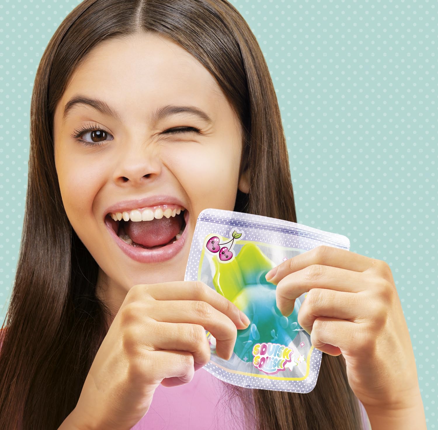 Canal Toys Squish Squish Squishy Factory – CREA TES Squishy Todo Esponjoso y Colorido – Añade Lentejuelas y personalizaciones – Idea de Regalo para niños a Partir de 6 años – Ocio Creativo – SQI 001