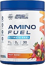 Applied Nutrition Amino Fuel - Amino Acids Supplement, EAA Essential Amino Acids Powder, Muscle Fuel & Recovery (390g - 30 Servings) (Fruit Burst) (New)