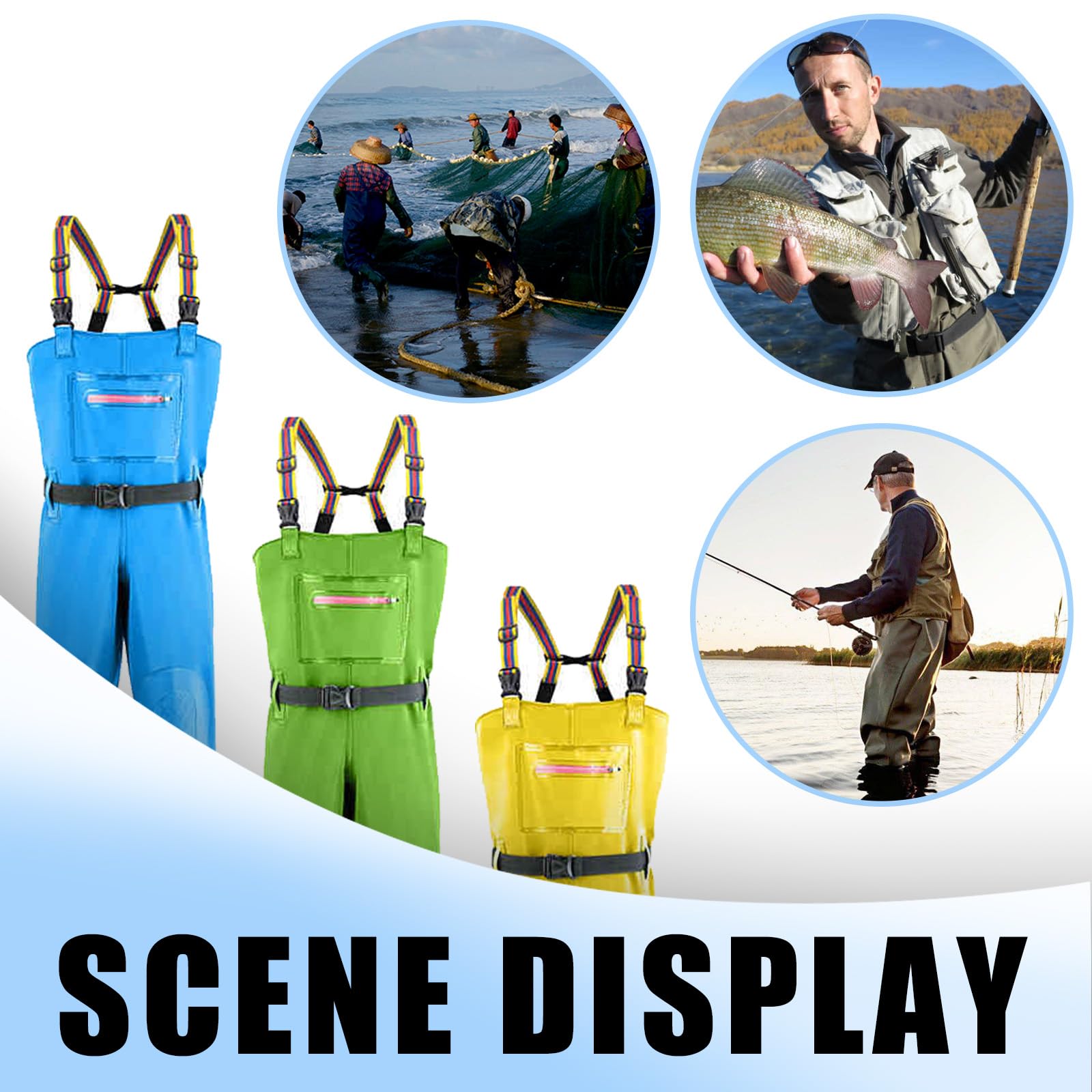 Crosswater Waders de pêche femme imperméable respirant avec bottes antidérapantes bandoulière réglable