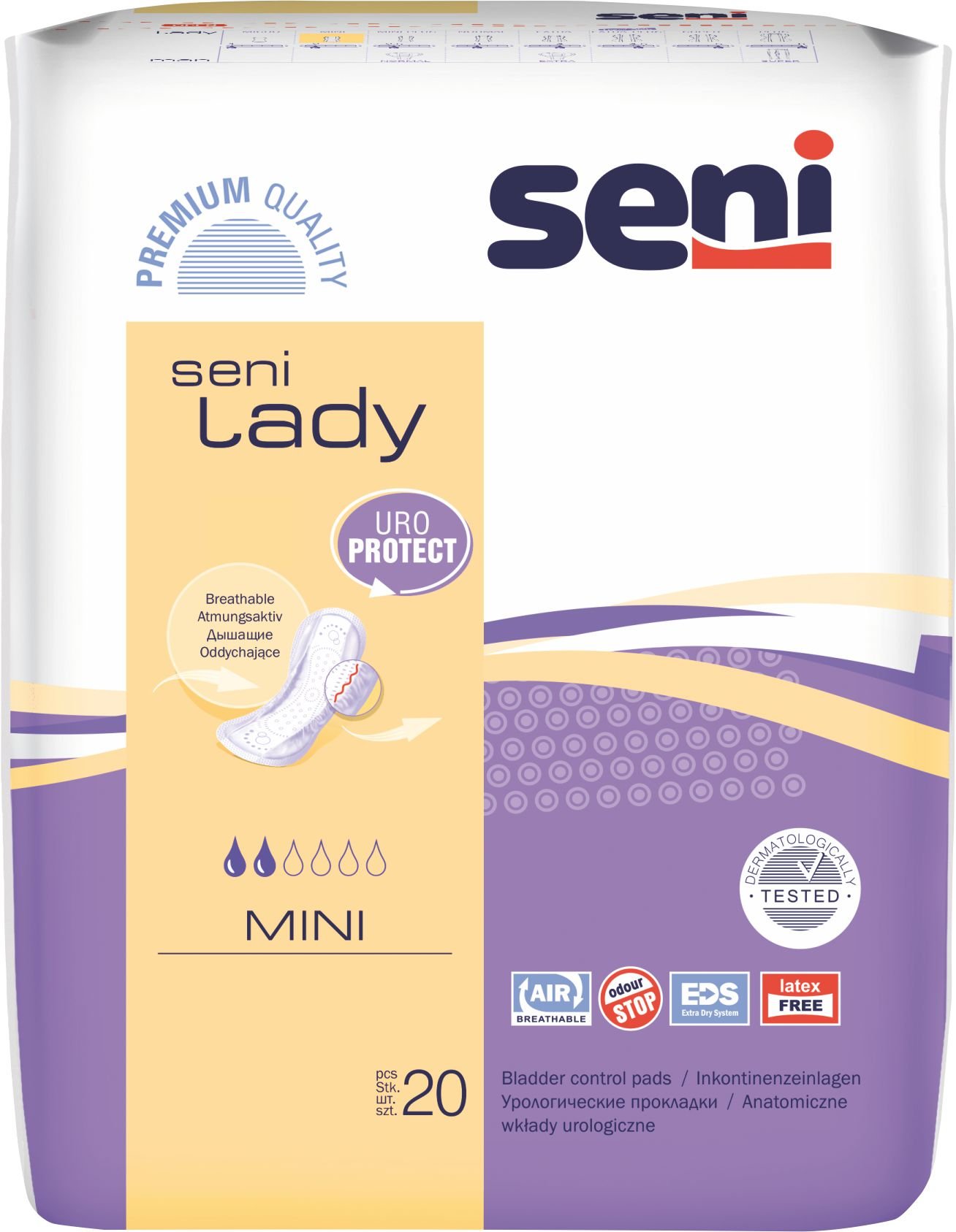 Seni Lady mini Inkontinenzeinlagen 20 x 20 Stück