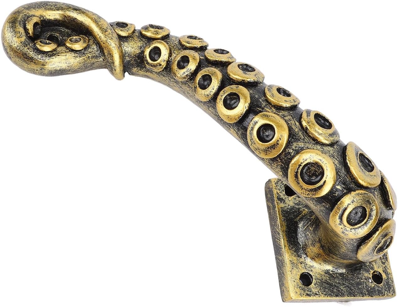 Octopus Door Handle Resin Heavy Duty Vintage Bronze Cupboard Furniture Pull Octopus Door Handle