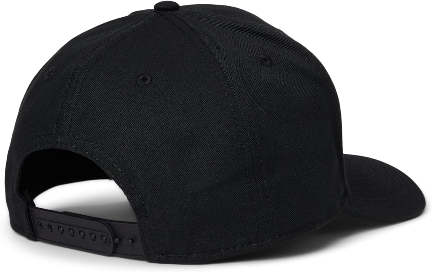 Black Clover Standard Tennessee Game Day Adjustable Snapback Hat, Black/Cotton Twill Orange 3D Emboridery - Image 2