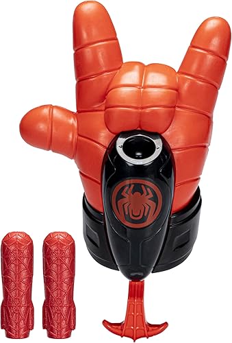 Spidey and His Amazing Friends Miles Morales: Spider-Man Web Launcher, Marvel Preescolar Juego de rol lanzador de juguete para niños a partir de 4