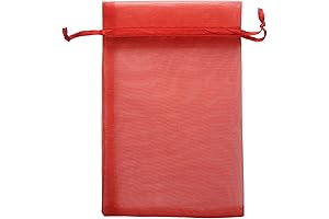 50 Pack Lip Gloss Drawstring Bags for Gifts, Jewelry, and Small Items