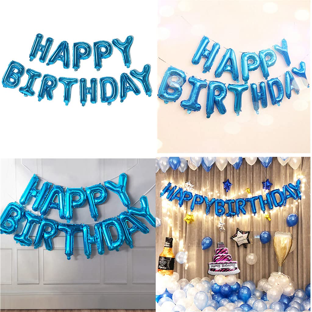Gelukkige 70e verjaardag decoraties: deur banner, marineblauw goud deur cover veranda banner achtergrond, 18 stuks gelukkige verjaardag ballonnen voor mannen vrouwen