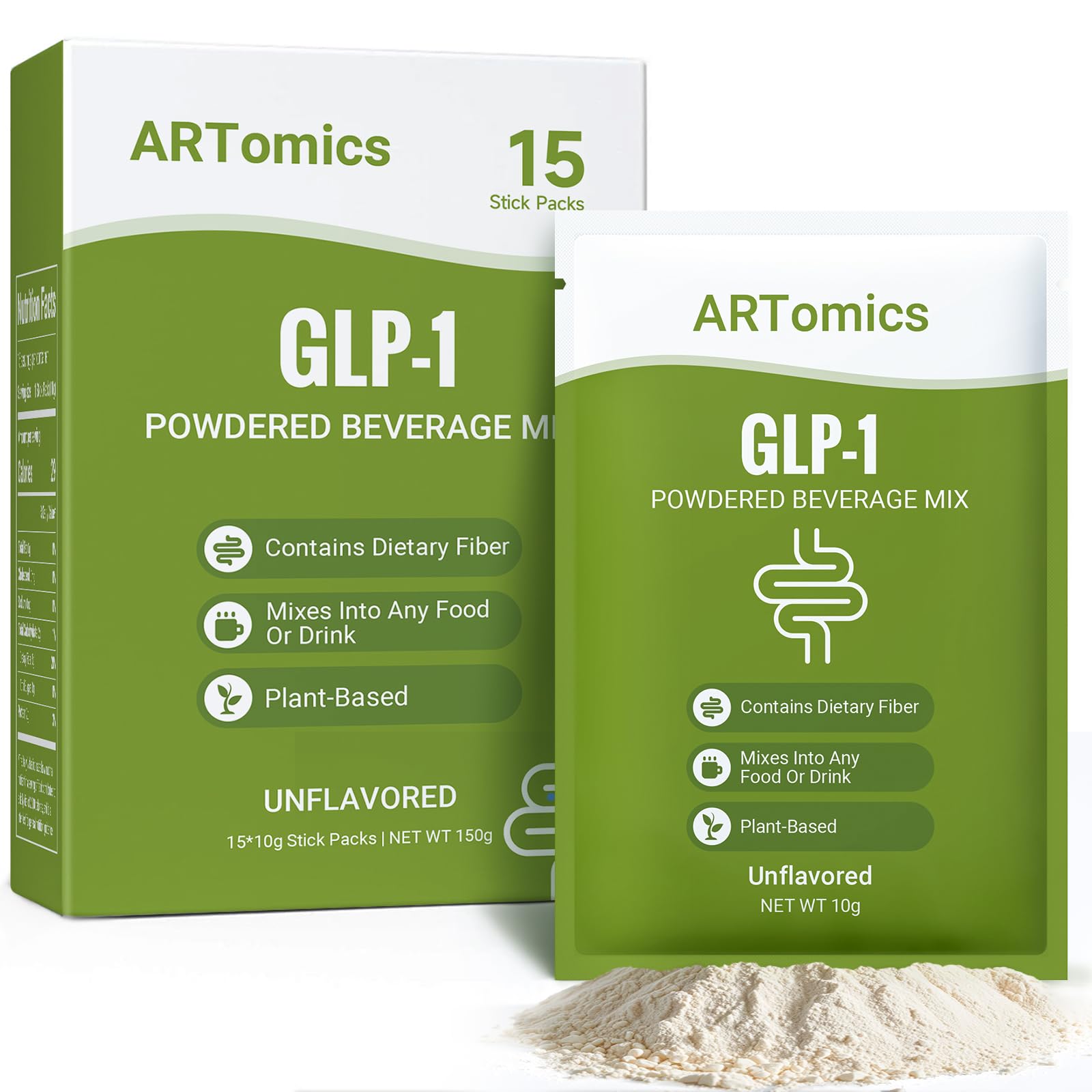ARTomics GLP-1 Powdered Beverage Mix | GLP-1 Supplement
